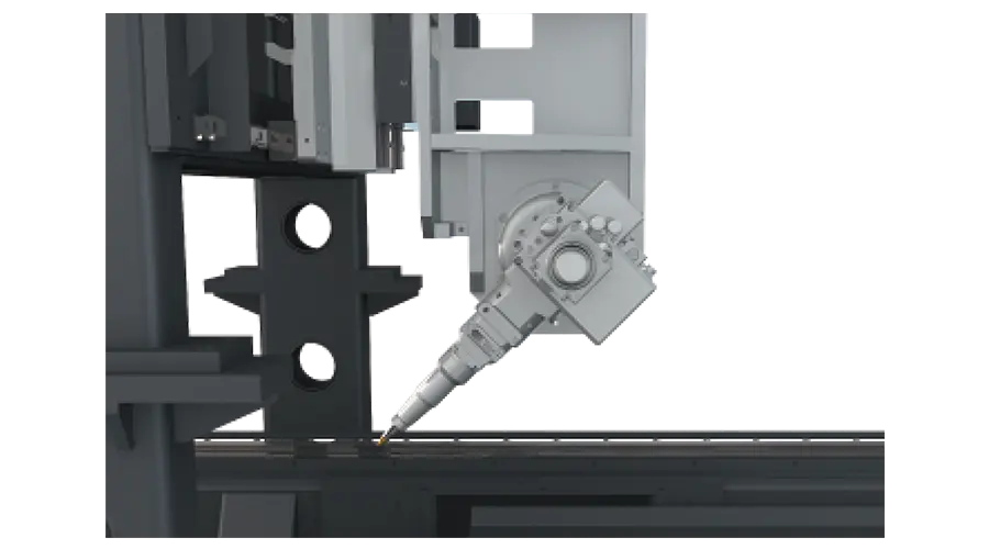 Autofocus laser cutting head